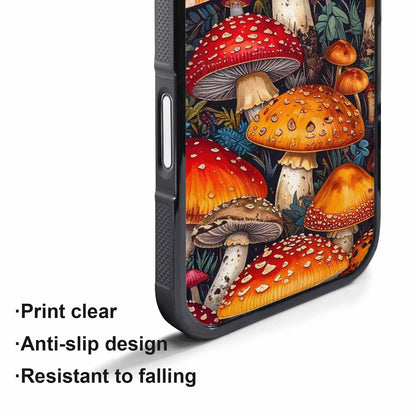 iPhone 17 Pro Case — Mushrooms Pattern Hundreds Of Kui Original, Unique Phone Case Design