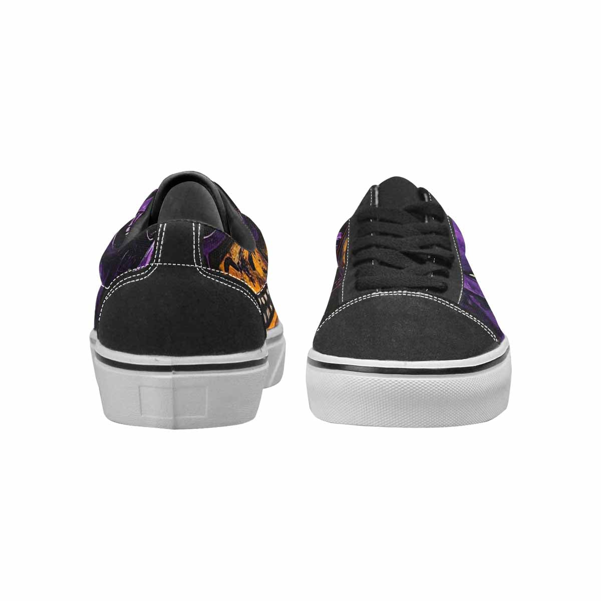 WOMEN'S Melting Moon Smiley Lace-Up Canvas Cottagecore Sneakers