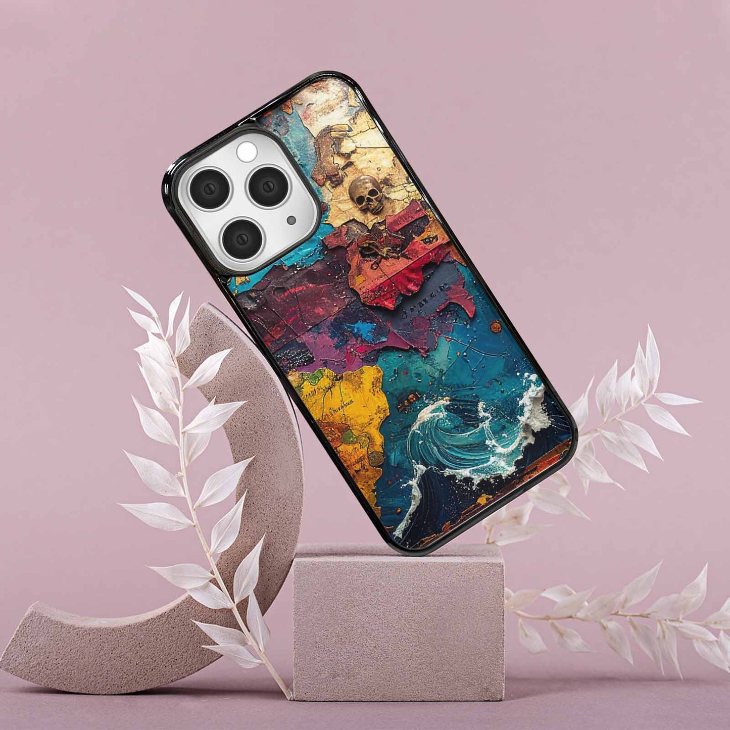 iPhone 15 Pro Max Case — Pirate Skull Flag Pirate Skull Flag, Original Design Phone Case