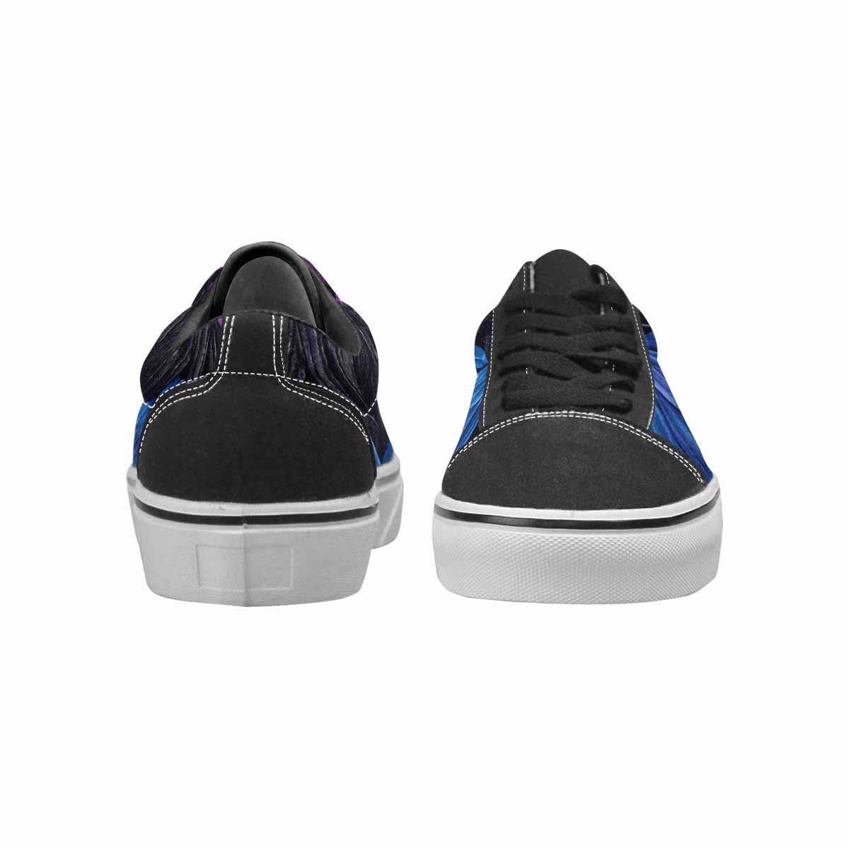 WOMEN'S Genderfluid Flag Color Canvas Lace-Up Cottagecore Sneakers