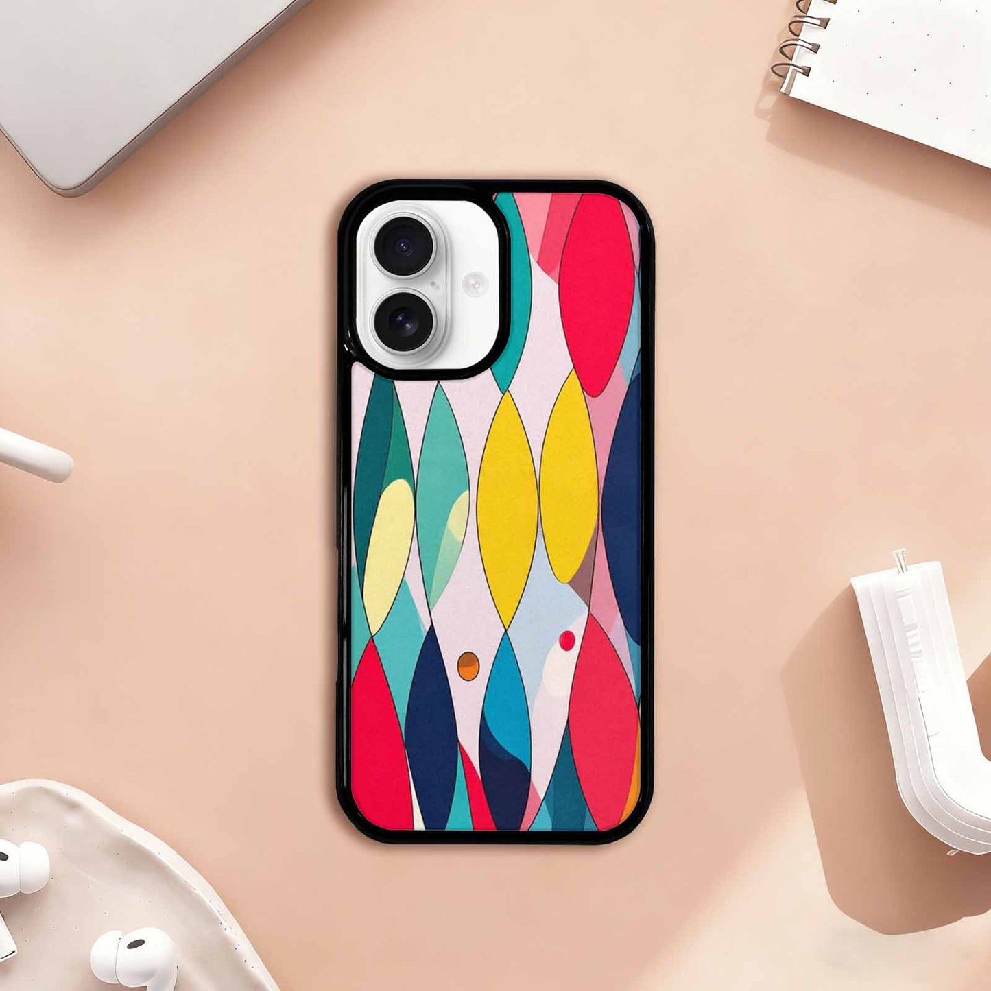 iPhone 17 Case — Mod Cartoon Art Pattern Cartoon Cute, Custom Printed Phone Case