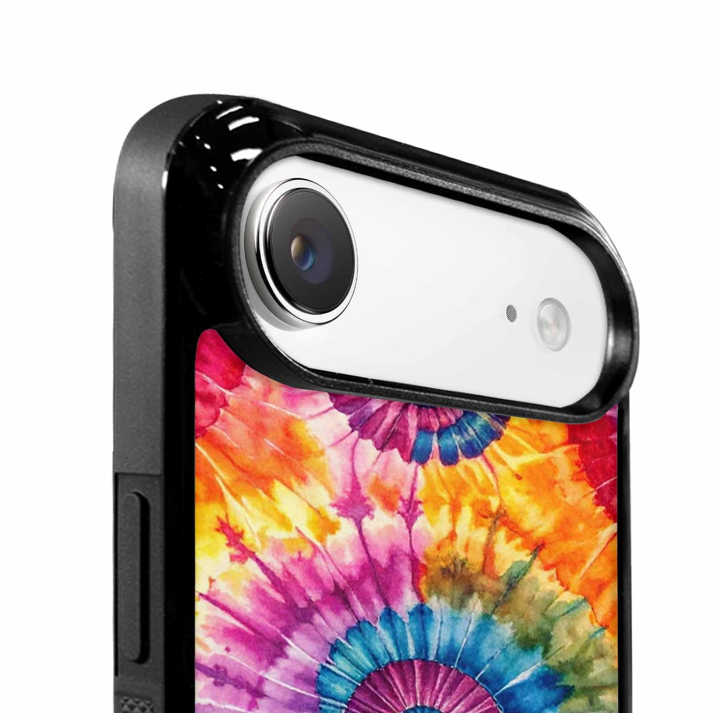 iPhone 17 Air Case — Small Tie Dye Swirl Pattern Tie, Custom Printed Phone Case