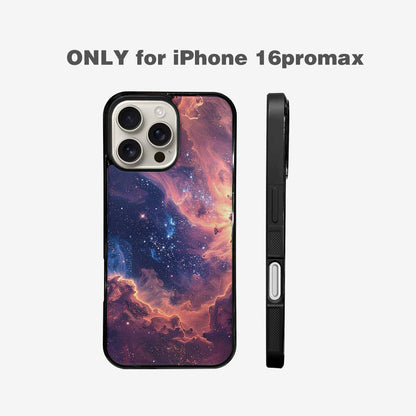 iPhone 16 Pro Max Case — Nebula Texture With Dense Star Cluster, Custom Phone Case