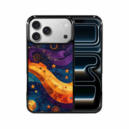 iPhone 17 Pro Max Case — Steampunk Galaxy Art Seamless Galaxy Space, Original Design Phone Case