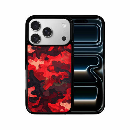 iPhone 17 Pro Case — Small Military Camouflage Blotch Pattern Camo, Customized Protective Case