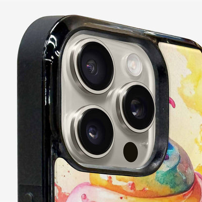 iPhone 16 Pro Max Case — Melting Icecream Collage, Unique Phone Case Design