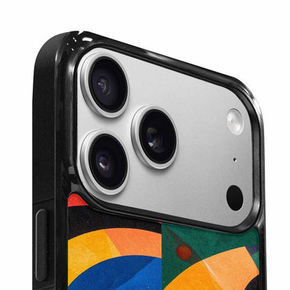 iPhone 17 Pro Max Case — Memphis Art Pattern Retro Vintage, Customized Protective Case