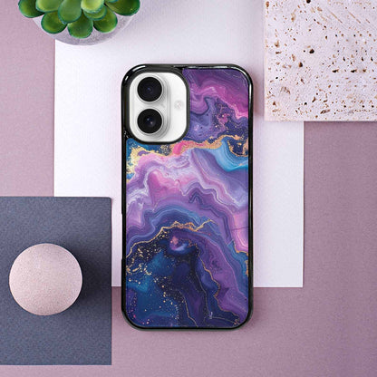 iPhone 16 Case — Marble Galaxy, Custom Designed Case Cover