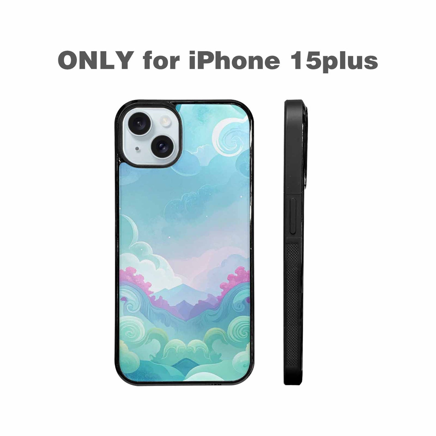 iPhone 15 Plus Case — Surrealist Dreamscape, Custom Art Phone Cover