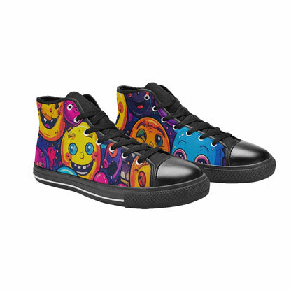 MEN'S Funny Looking Cartoon High Top Canvas Dreamcore Shoes