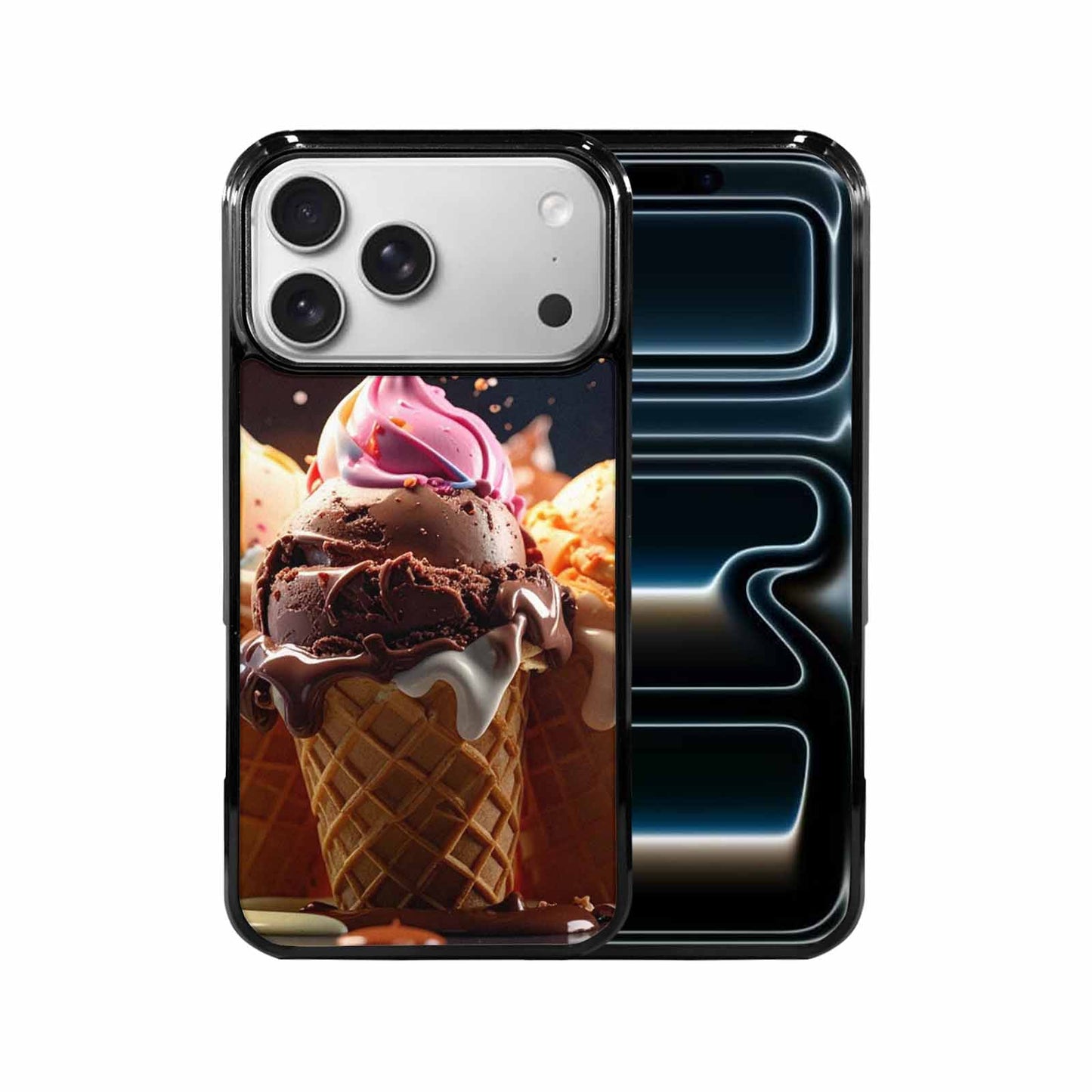 iPhone 17 Pro Max Case — Extreme Close Up Shot Original Art, Personalized Phone Case