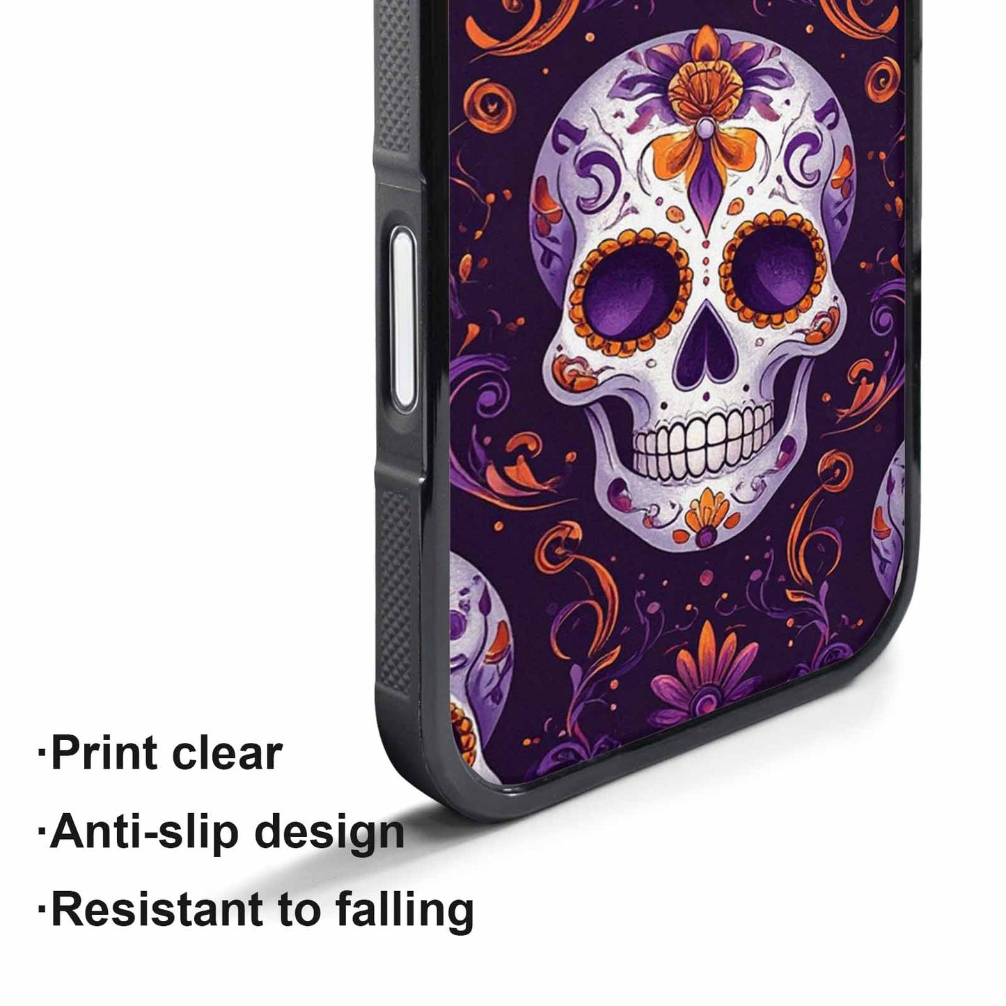 iPhone 17 Pro Case — Skull Dark Art Gothic Print Gothic, Personalized Phone Case