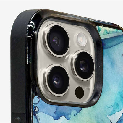 iPhone 16 Pro Case — Fishing Lure And Hook Pattern Seamless, Unique Phone Case Design
