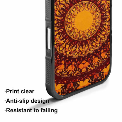iPhone 17 Case — Mandala Lions Art Seamless Original Art, Custom Designed Case Cover