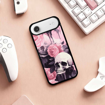 iPhone 17 Air Case — Skull Dark Art Gothic Print Gothic, Unique Phone Case Design