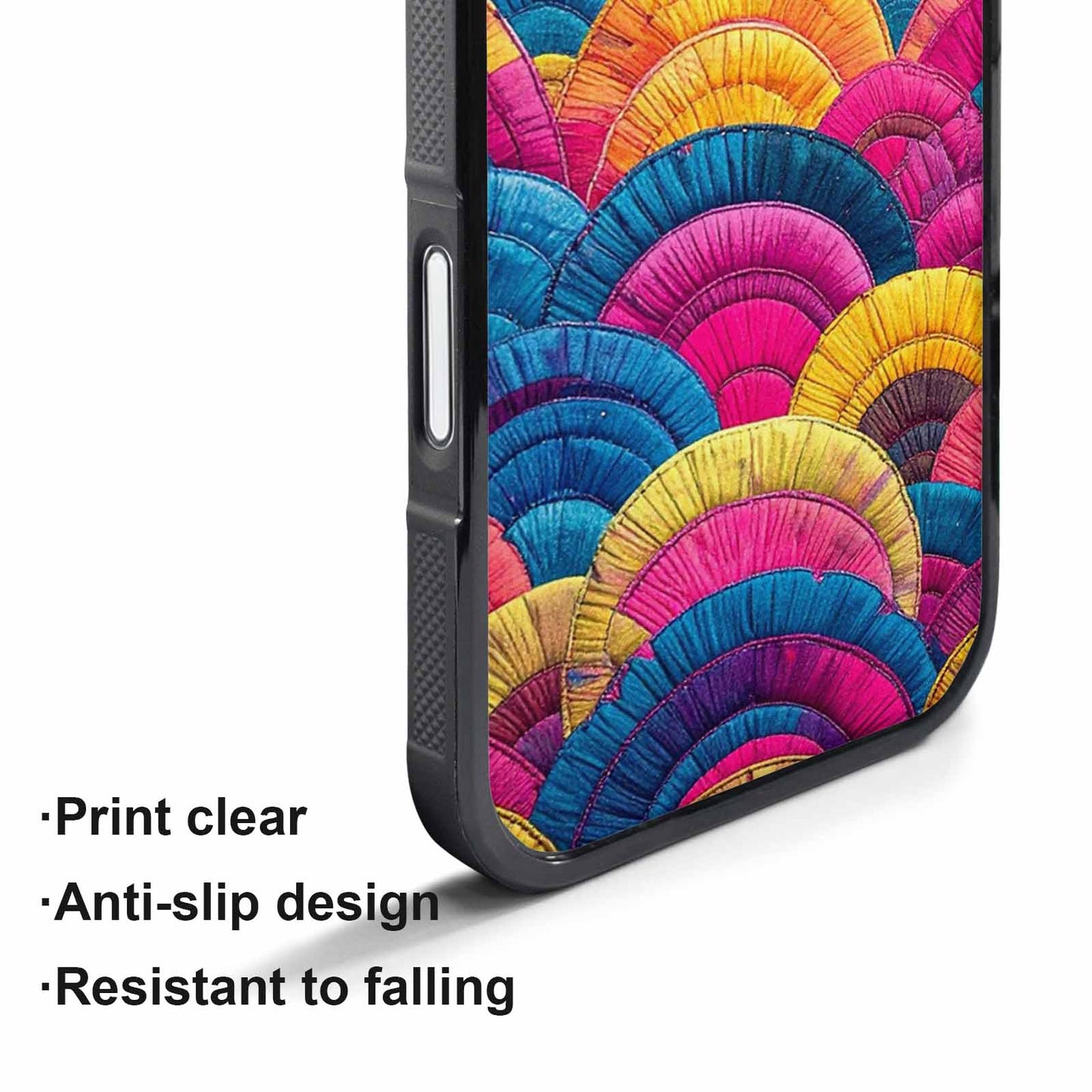 iPhone 17 Pro Case — Vivid Camo Pansexual Pride Camo, Personalized Phone Case