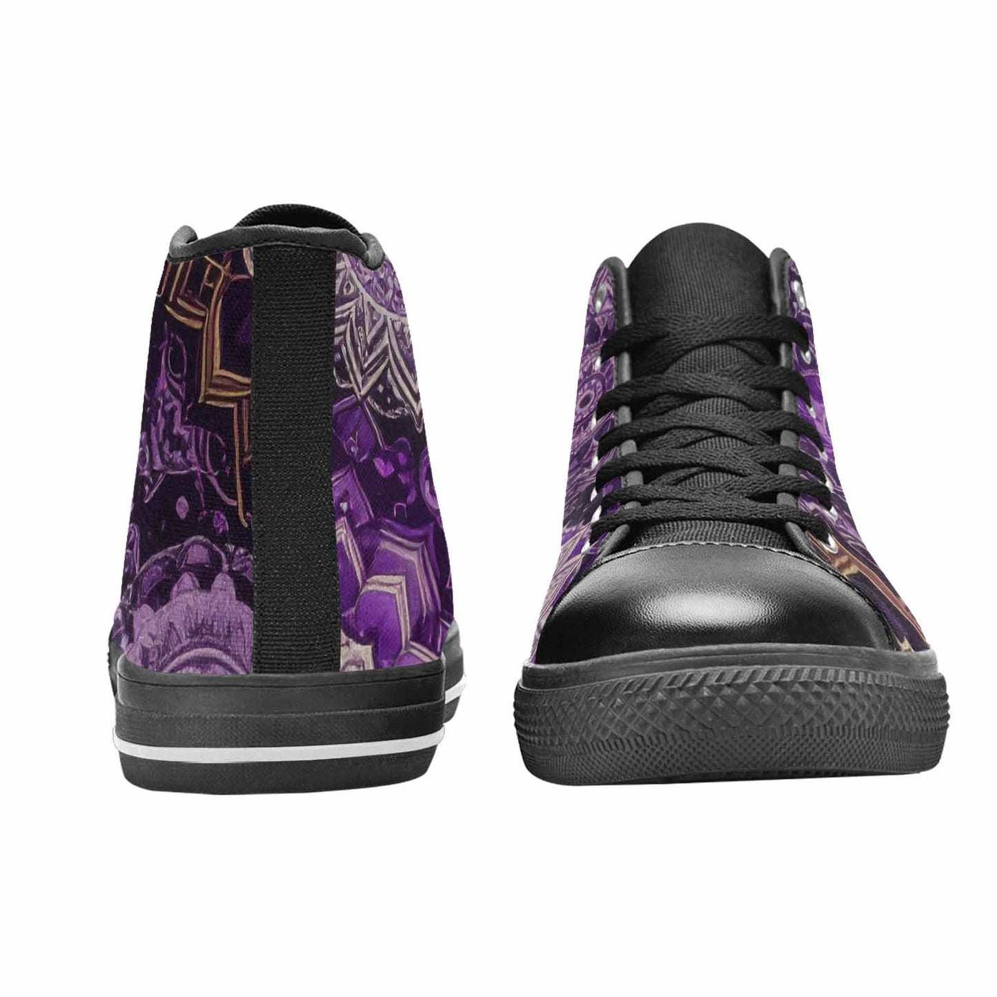 WOMEN'S Mandala High Top Canvas Cottagecore Custom Shoes