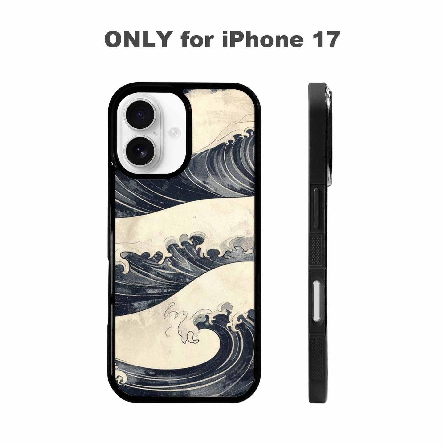 iPhone 17 Case — Vintage Americana Wave Retro Vintage, Custom Phone Case