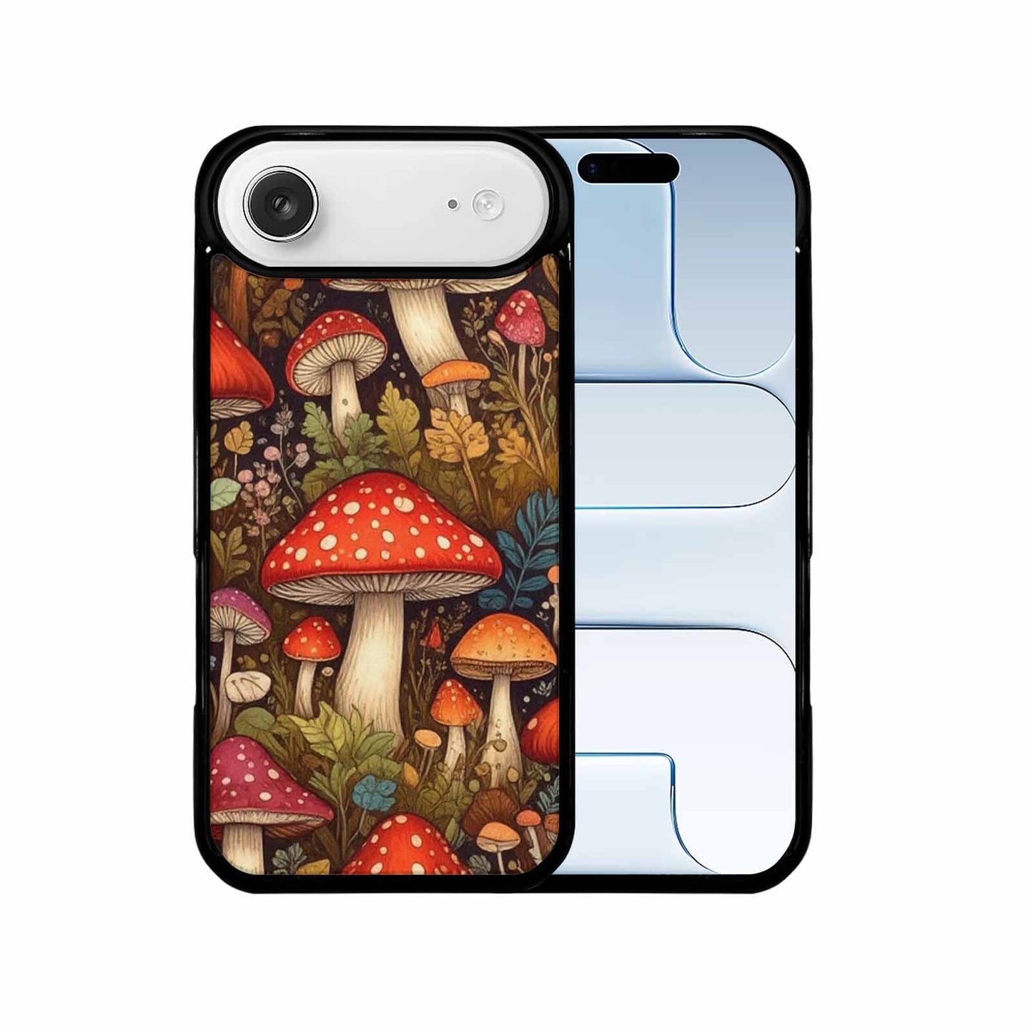 iPhone 17 Air Case — Small Mushroom Pattern Randomly Varying Original, Original Design Phone Case