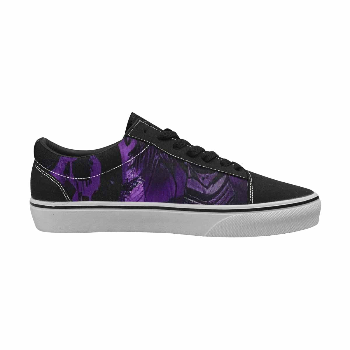 WOMEN'S Animal Print Lace-Up Canvas Kaleidoscope Sneakers