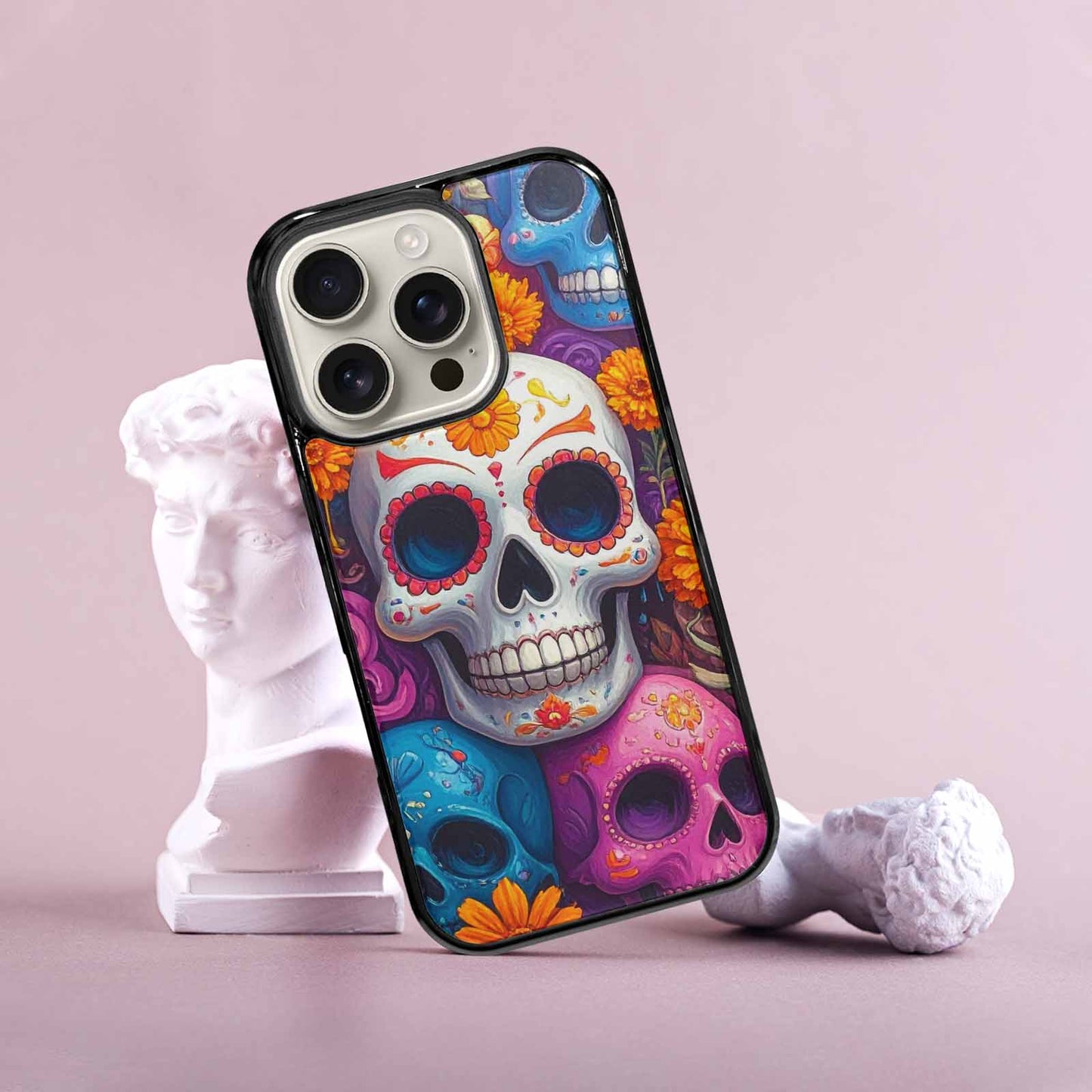 iPhone 16 Pro Case — Sugar Skullsmelting Sugar Skulls Cpn, Customized Protective Case