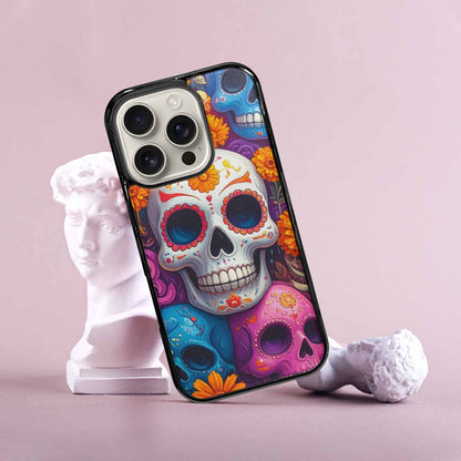 iPhone 16 Pro Case — Sugar Skullsmelting Sugar Skulls Cpn, Customized Protective Case