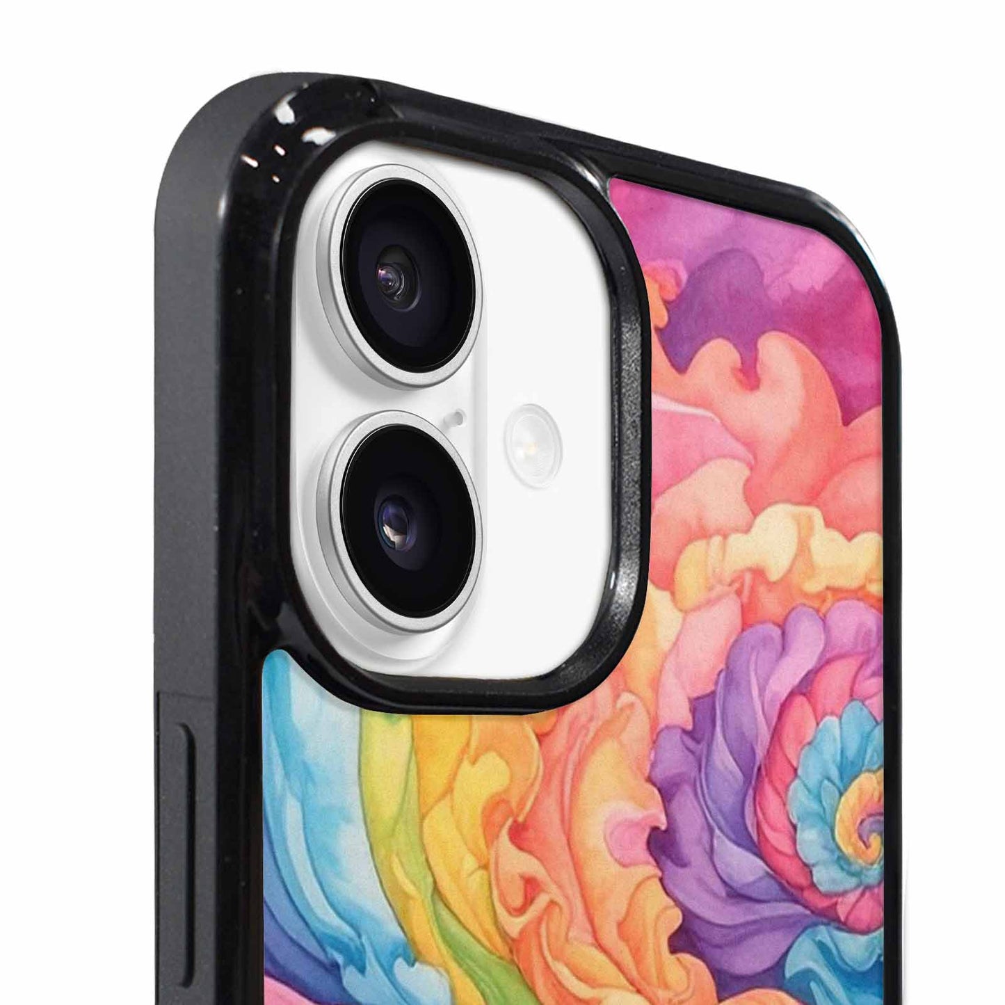 iPhone 17 Case — Tie Dye Swirls Tie Dye Tie, Personalized Phone Case