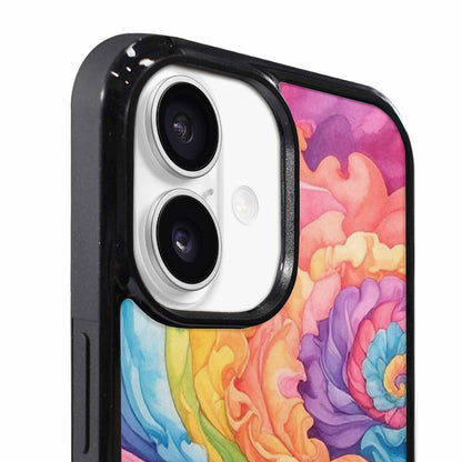 iPhone 17 Case — Tie Dye Swirls Tie Dye Tie, Personalized Phone Case