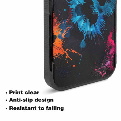 iPhone 15 Plus Case — Dark Animal Print, Custom Designed Case Cover