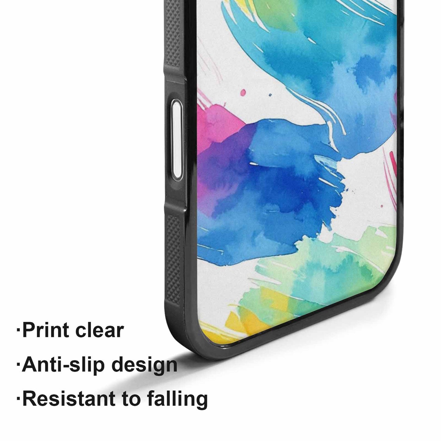 iPhone 17 Case — Trans Strong Watercolor Seamless Watercolor Abstract, Custom Art Phone Cover