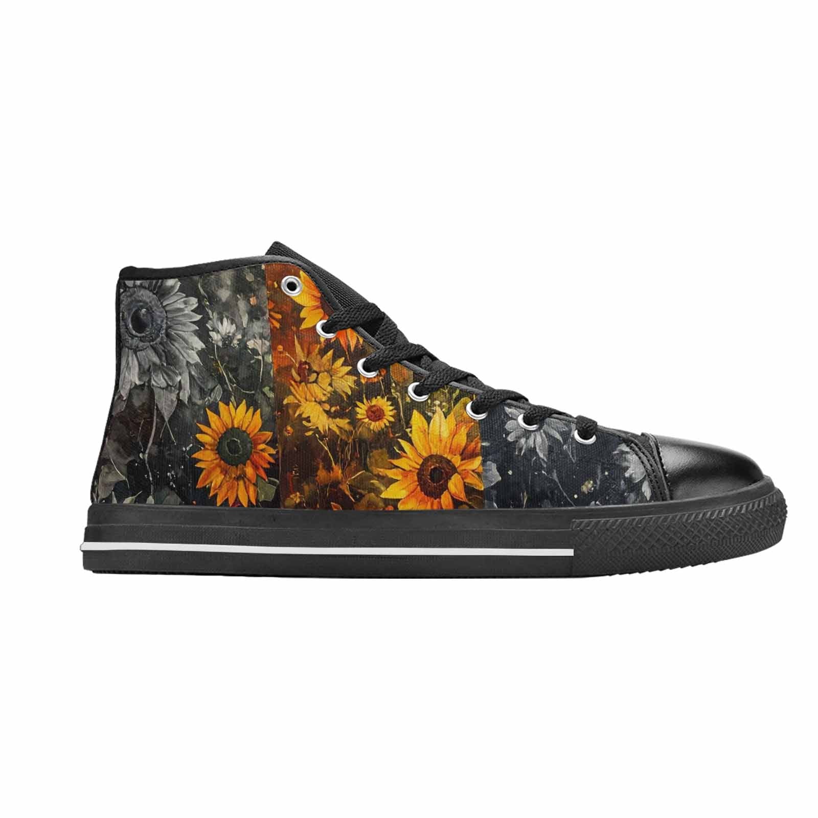 MEN'S Blend Melt Them High Top Canvas Dark Academia Sneakers