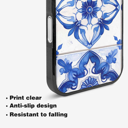 iPhone 16 Case — Talavera Tile Floral, Custom Phone Case