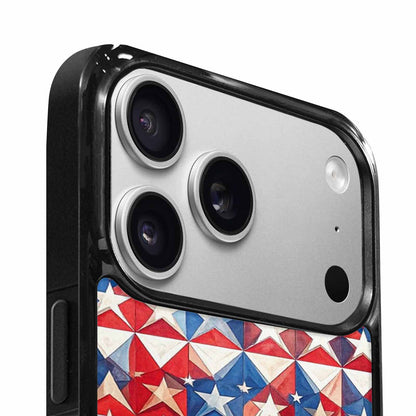 iPhone 17 Pro Max Case — Small American Flag Stars Galaxy Space, Customized Protective Case