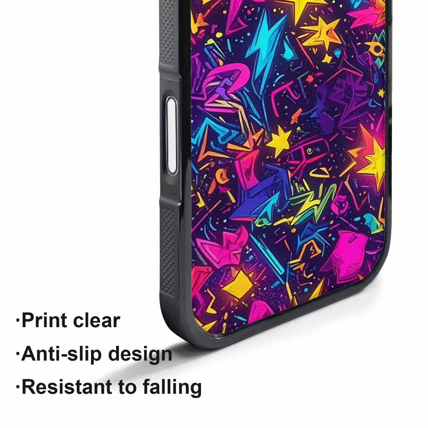 iPhone 17 Pro Case — Retro Motif Retro Motifs Pattern Retro, Customized Protective Case