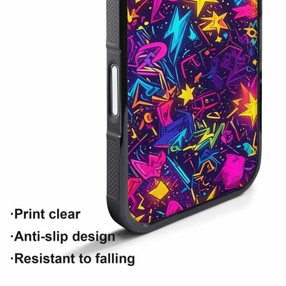 iPhone 17 Pro Case — Retro Motif Retro Motifs Pattern Retro, Customized Protective Case