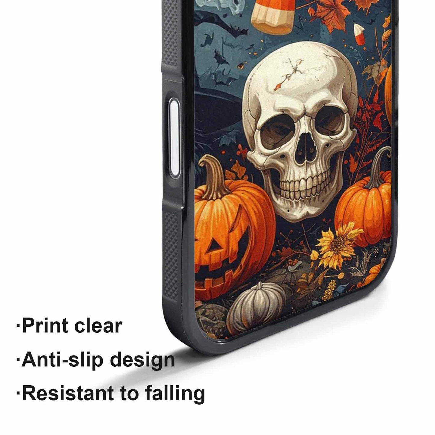 iPhone 17 Pro Case — Halloween Art Print Edge To Gothic, Original Design Phone Case