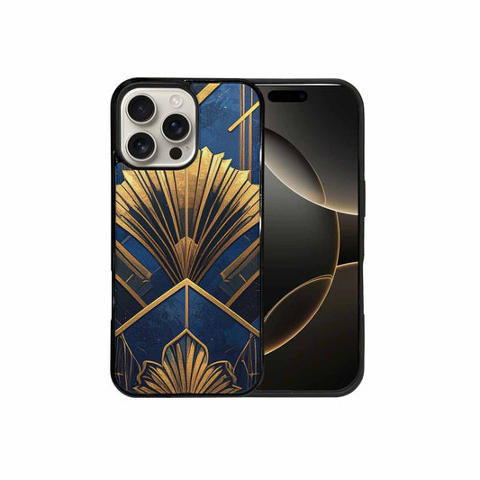 iPhone 16 Pro Max Case — Art Deco Illustration Pattern, Original Design Phone Case