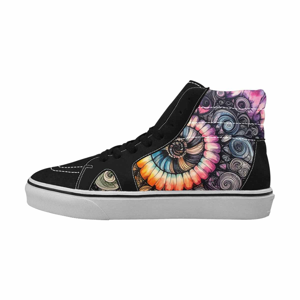 MEN'S Tie High Top Canvas Dreamcore Custom Shoes