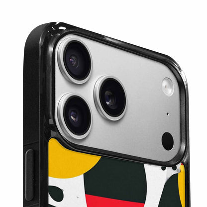 iPhone 17 Pro Case — Memphis Art Pattern Retro Vintage, Custom Art Phone Cover