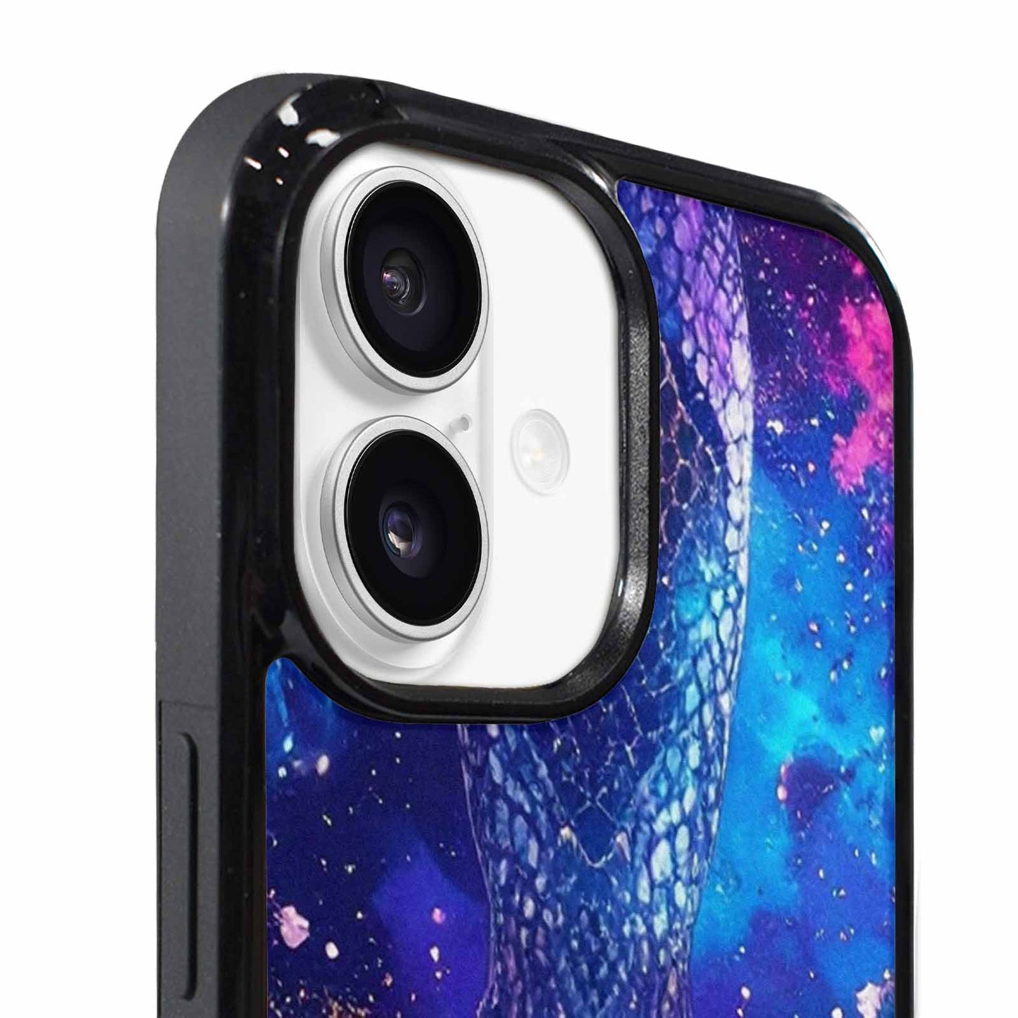 iPhone 17 Case — Snake Print Galaxy Seamless Animal Print, Custom Designed Case Cover