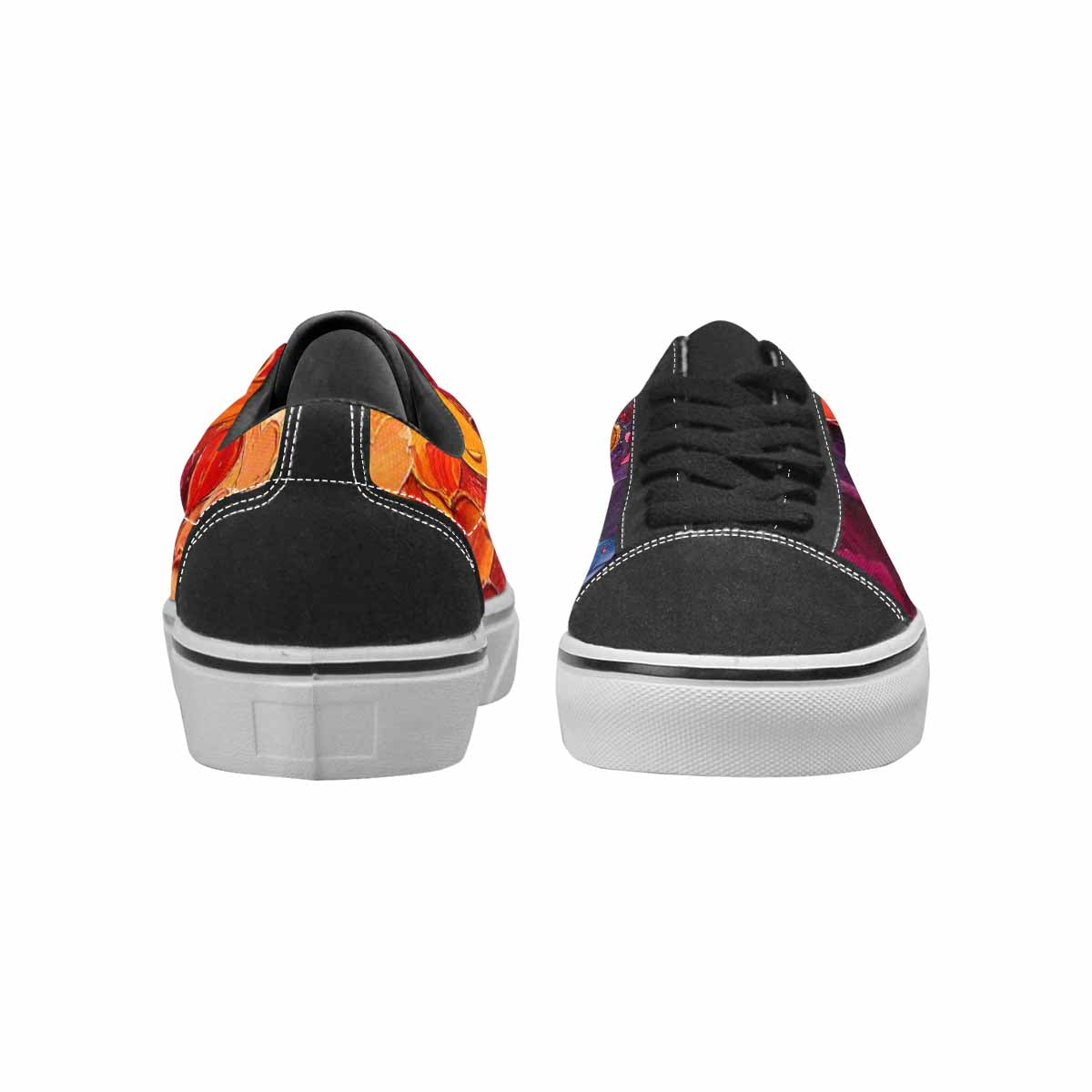 WOMEN'S Heart Burst Lace-Up Canvas Aesthetic Custom Shoes