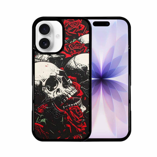 iPhone 17 Case — Skull Dark Art Gothic Print Gothic, Personalized Phone Case