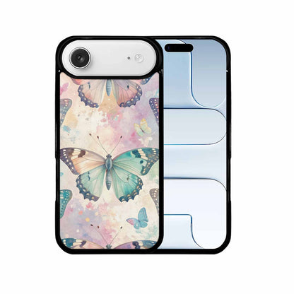 iPhone 17 Air Case — Pastel Animal Print Butterfly Animal Print, Custom Art Phone Cover