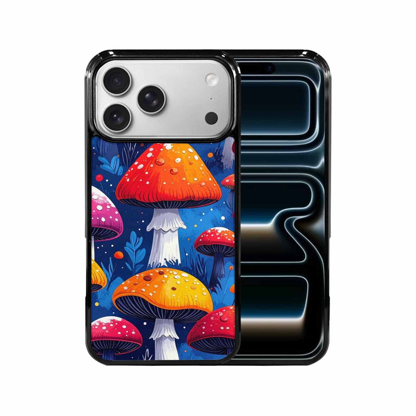 iPhone 17 Pro Max Case — Vivid Winter Mushroom Cartoon Cute, Custom Designed Case Cover