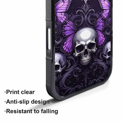 iPhone 17 Pro Case — Skull Dark Art Gothic Print Gothic, Custom Print Case Cover