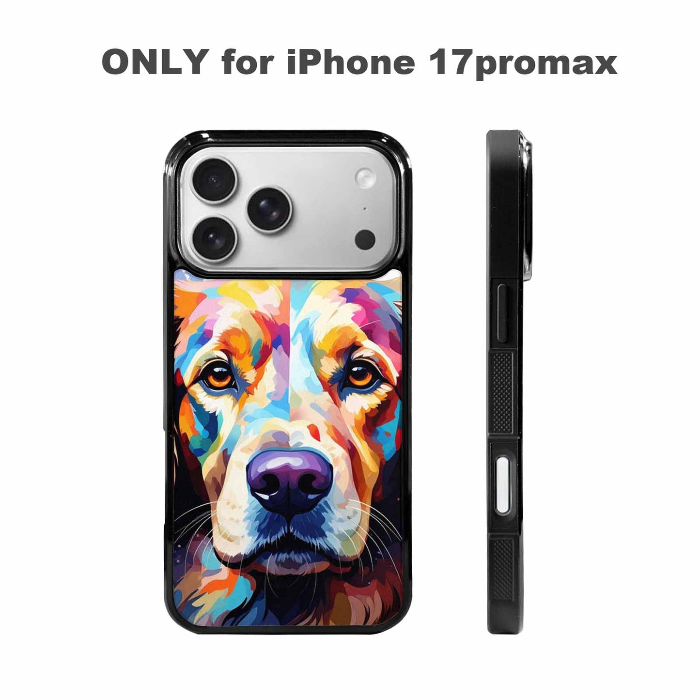 iPhone 17 Pro Max Case — Golden Retriever Watercolor Art Watercolor Abstract, Unique Phone Case Design