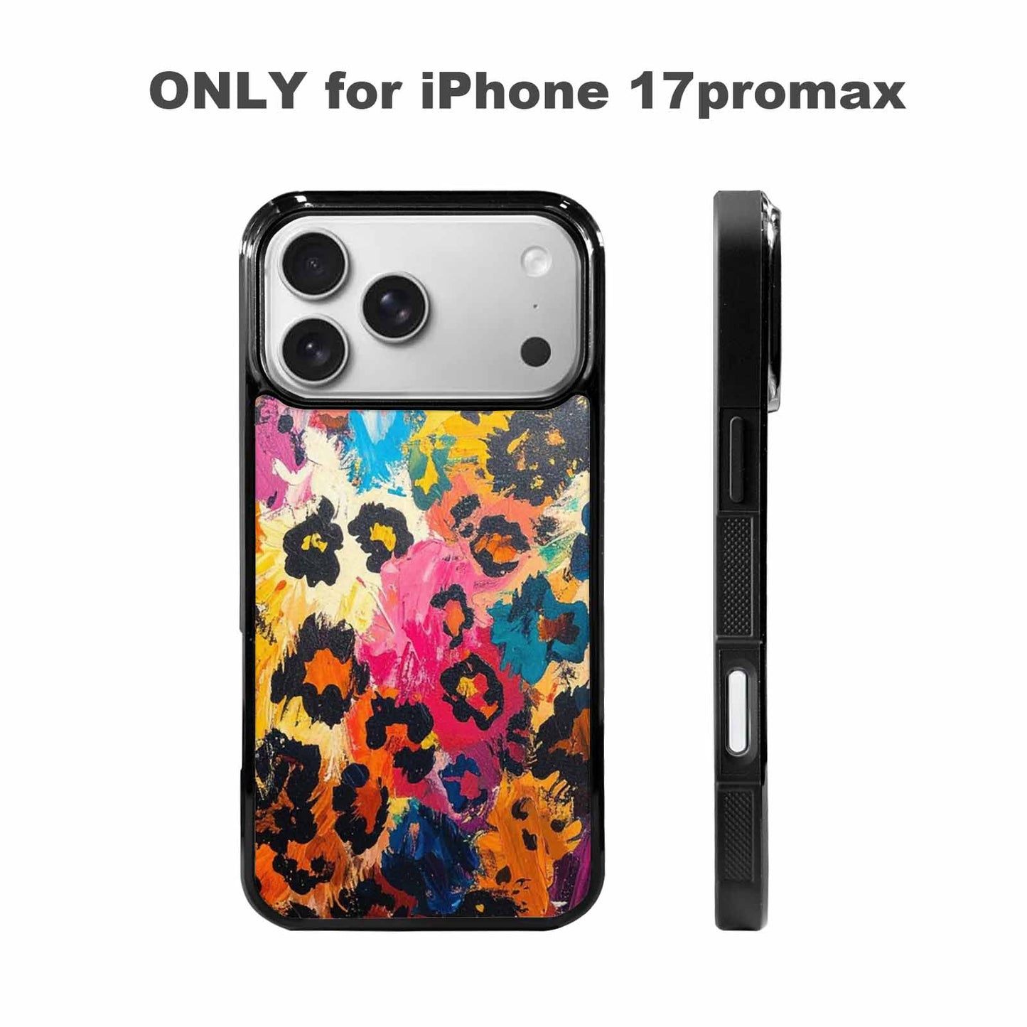 iPhone 17 Pro Max Case — Full Color Vibrantanimal Print A Animal, Personalized Phone Case