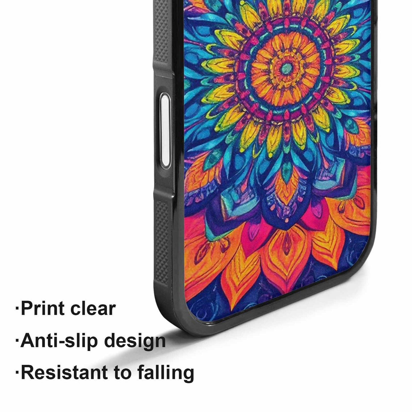 iPhone 17 Case — Tie Dye Mandala Art Tie Dye, Personalized Phone Case