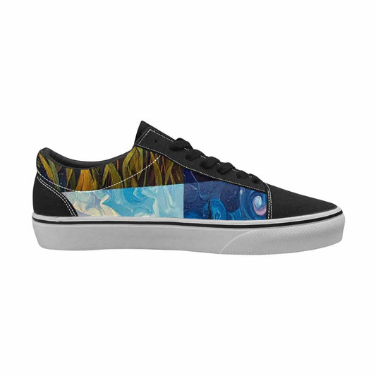 WOMEN'S Blend All Versions Canvas Lace-Up Aesthetic Custom Shoes