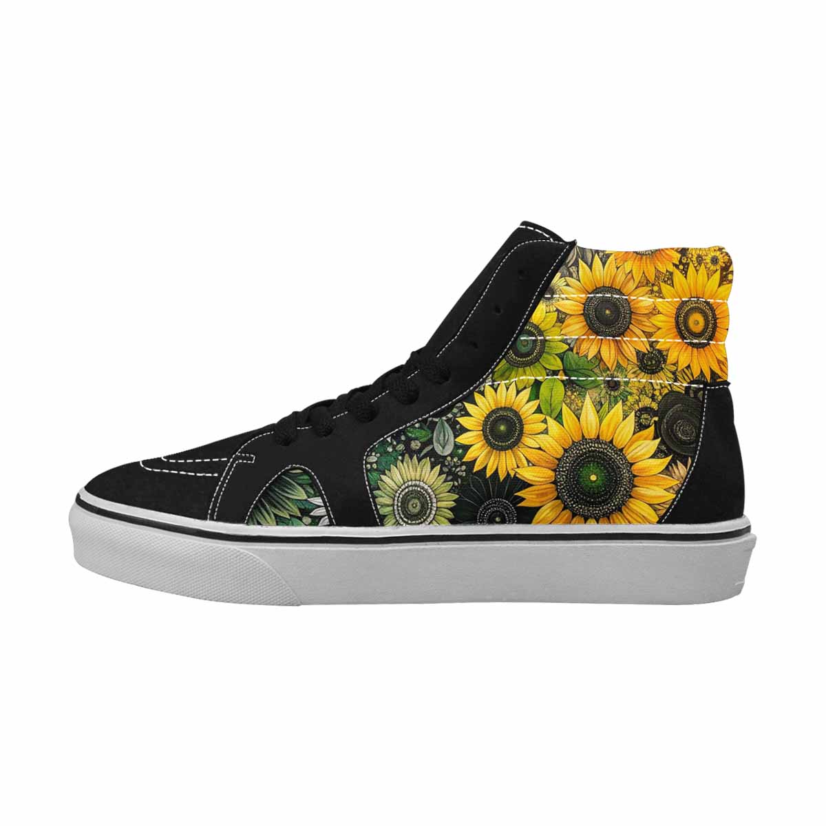 MEN'S Blend Melt Them High Top Canvas Neon Fantasy Shoes